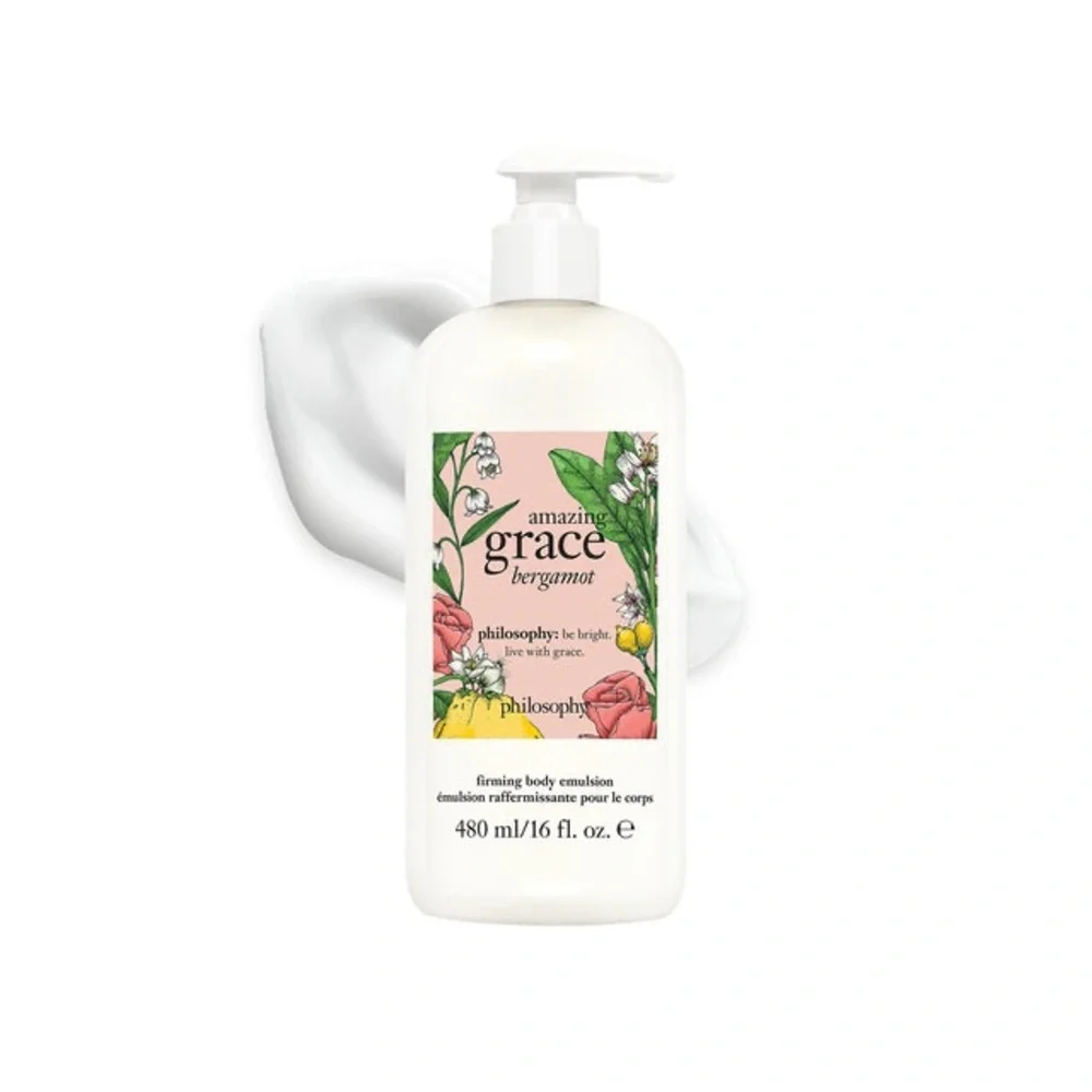 Philosophy AMAZING GRACE BERGAMOT Firming Emulsion 16 Oz in Pump Bottle SEALED!